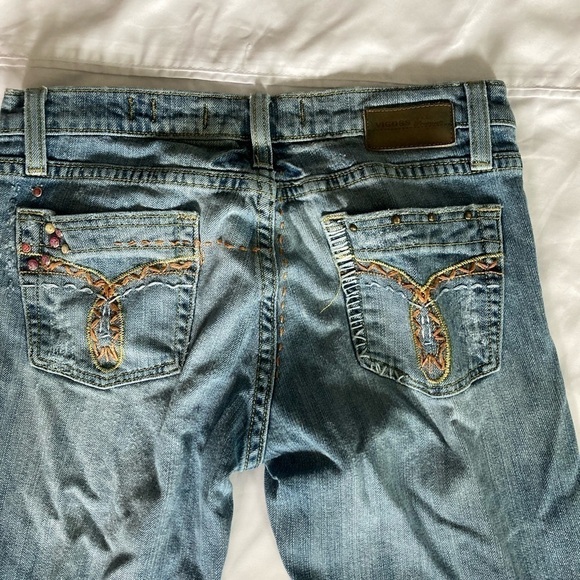 Vigoss Premium Boot Cut Jeans Size 7/8 - Picture 4 of 13